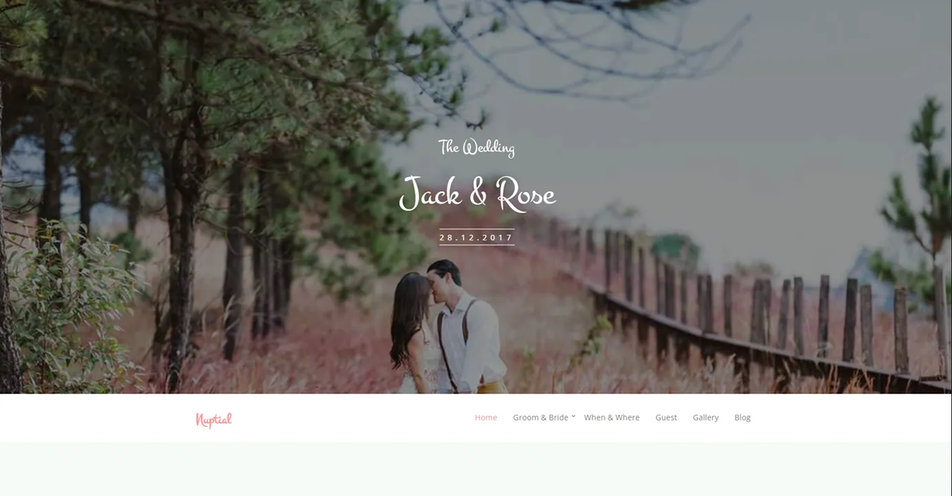 Wedding Template (Pink)