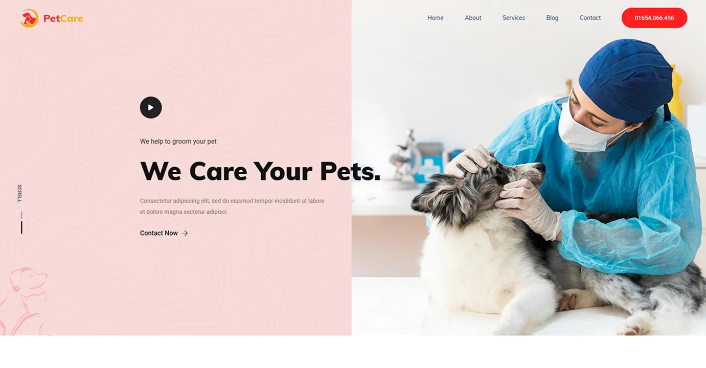 Pet Shop Template (Pink)