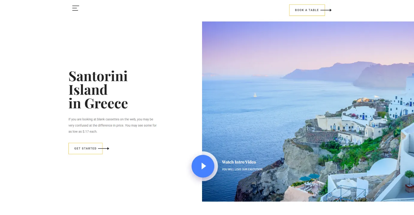 Travel Agency Website Template