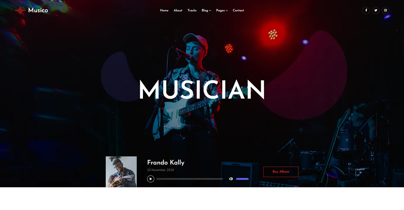 Music Band Template