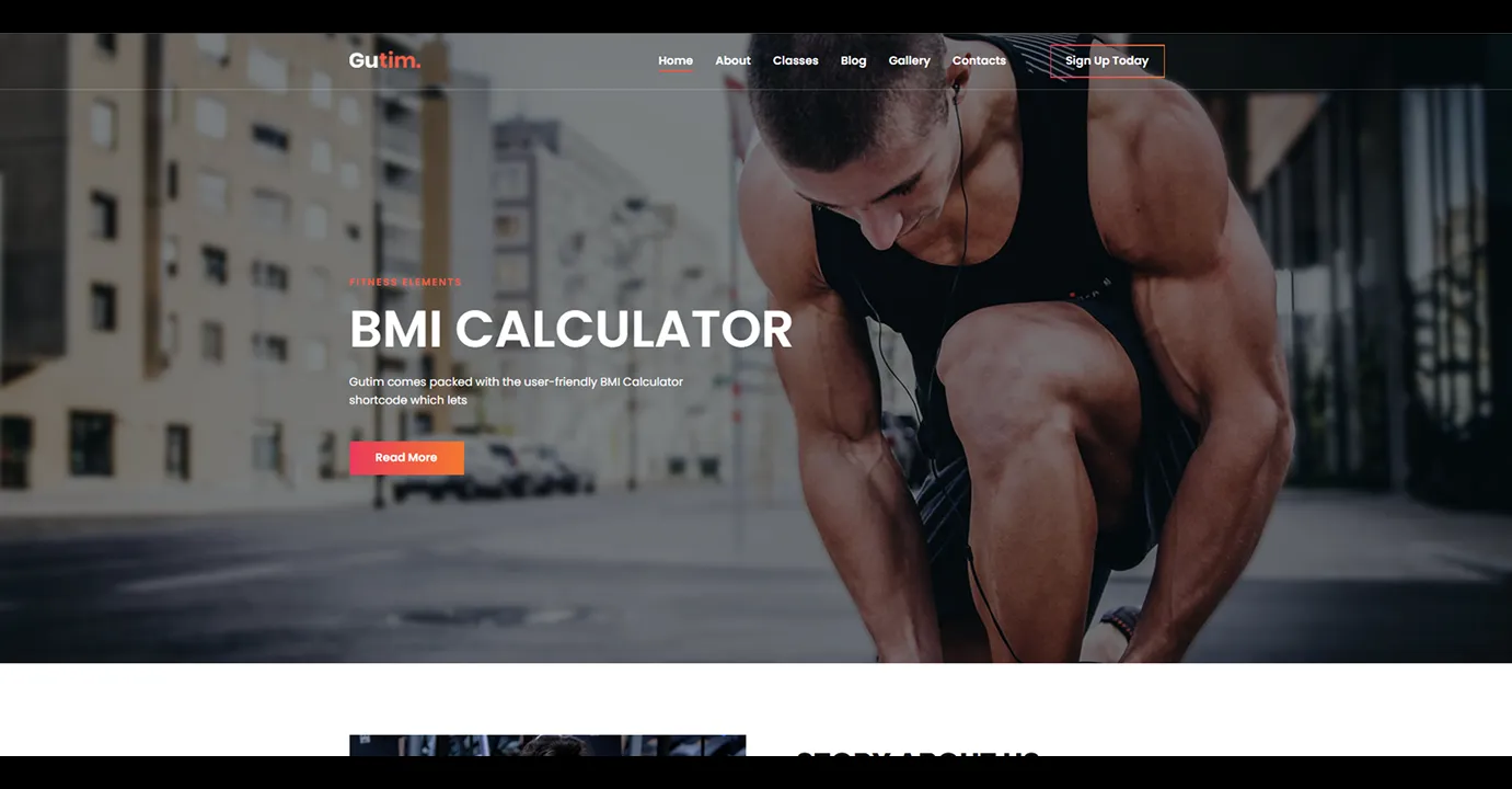Gym Template (Black)