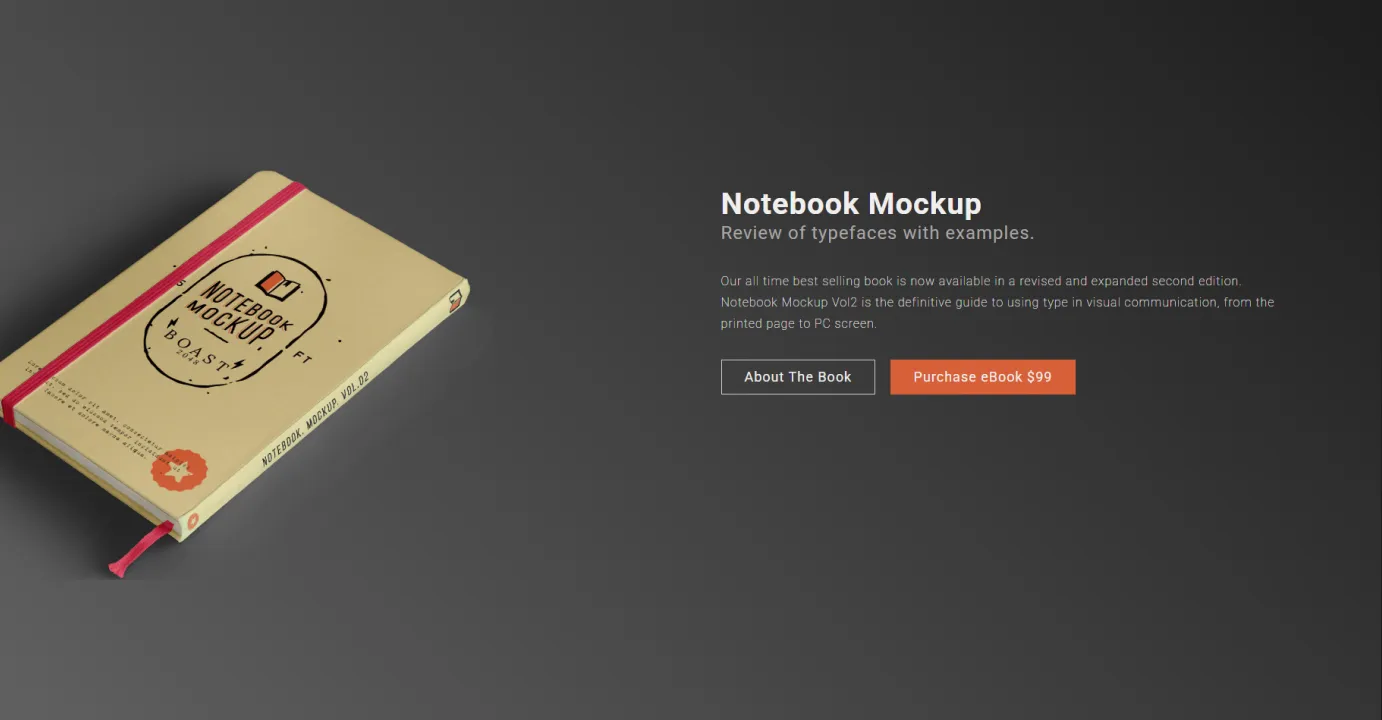 E-book Landing Page (Gray)