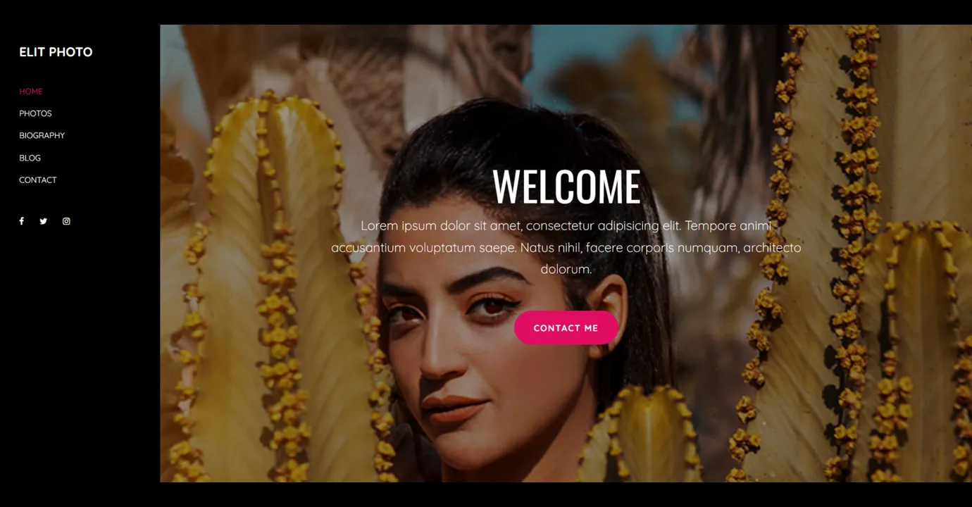 Photography Template (Black 2)