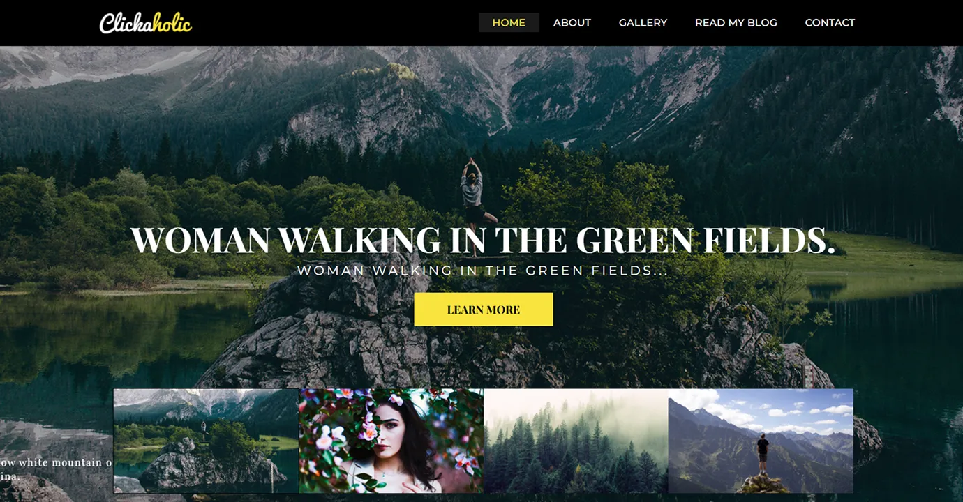 Travel Blog Template