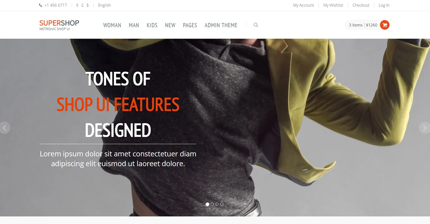 E-commerce Template (Fashion 11)