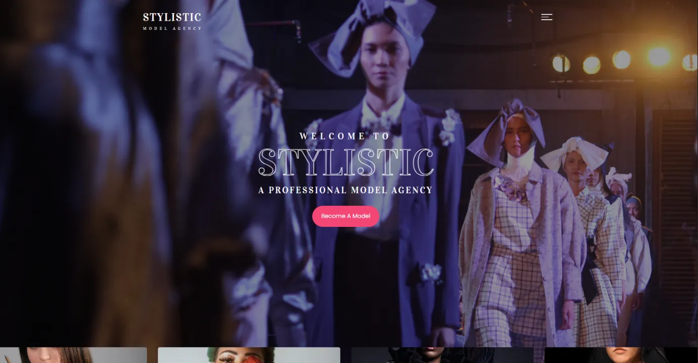Fashion Agency Template