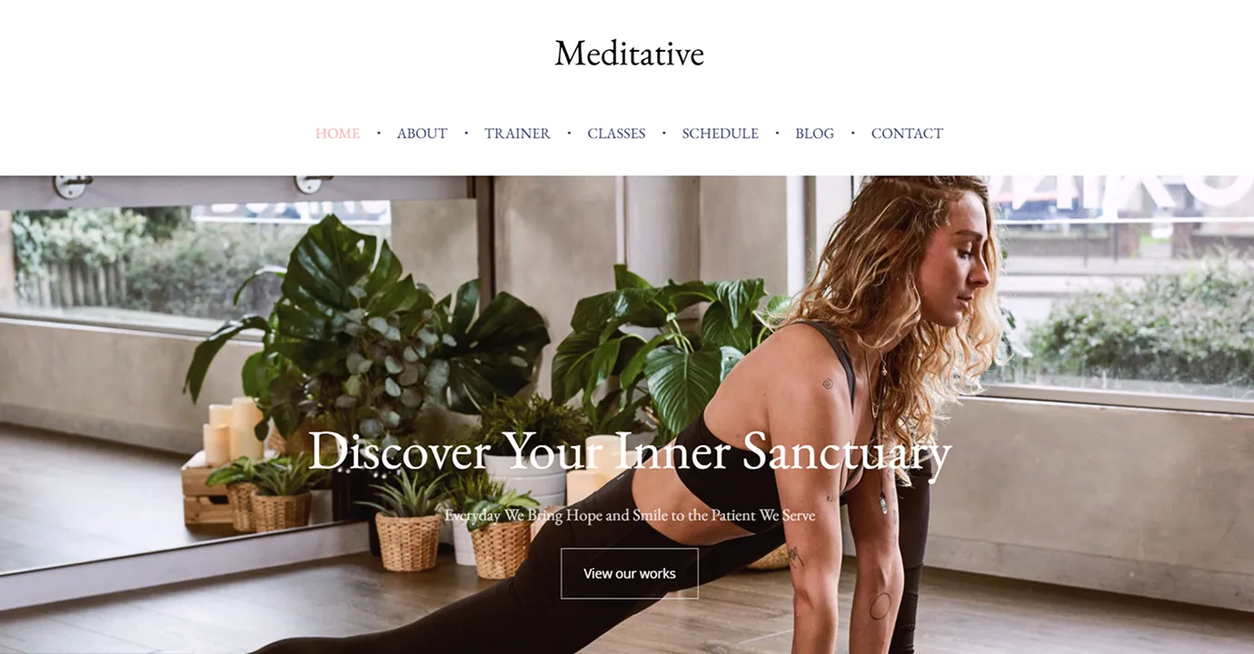 Yoga Template (Meditative)