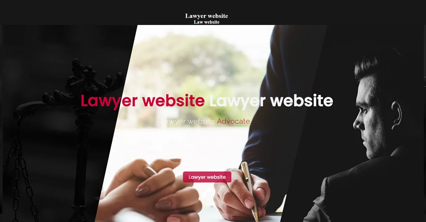 Law Services Website Templates